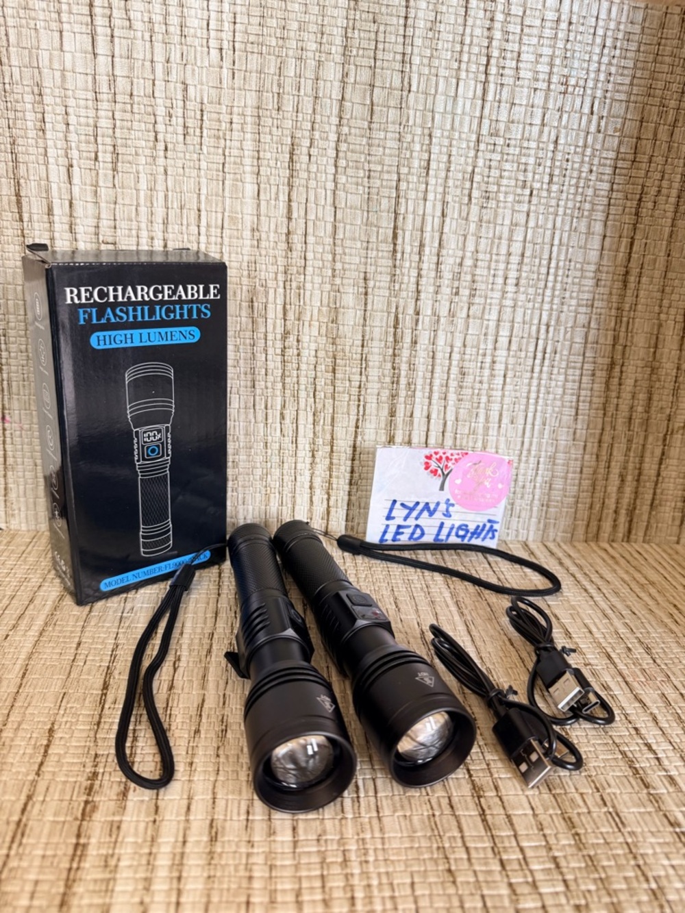 Flashlight Rechargeable 2pack - Picture 4 of 4